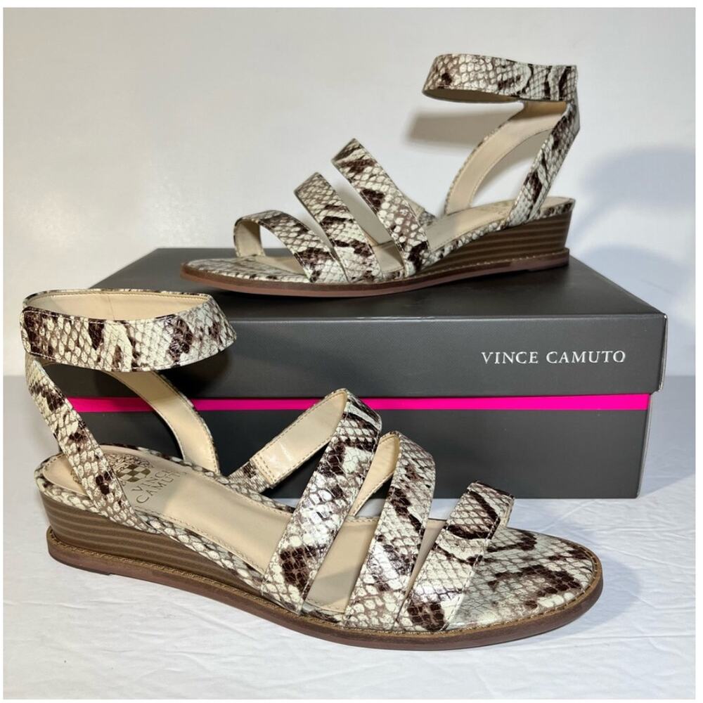 Vince Camuto Sandals Women’s Tovia Wedge Sandals Women Size 6.5 NWT